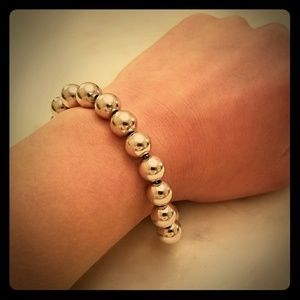 Silpada Silver Bead Bracelet